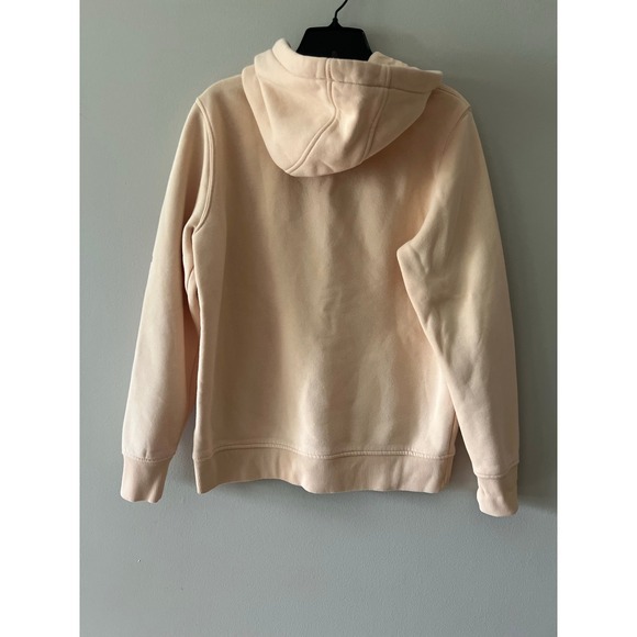 Girl's Carhartt Peach Orange Relaxed Fit Hoodie Medium 8/10 - Picture 2 of 5
